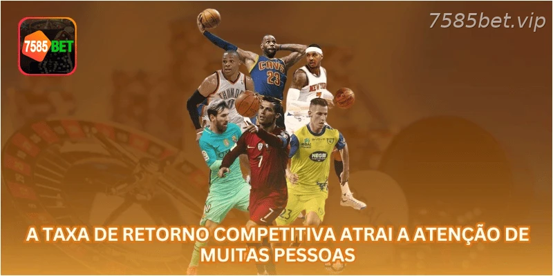 A taxa de retorno competitiva atrai a atenção de muitas pessoas.