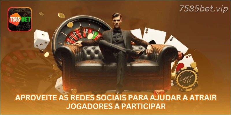 Aproveite as redes sociais para ajudar a atrair jogadores a participar.