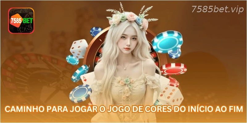 Caminho para jogar o jogo de cores do início ao fim