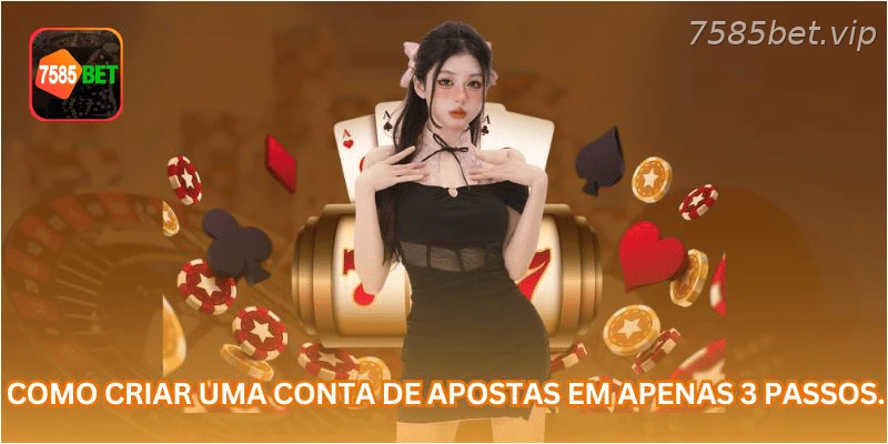 Como criar uma conta de apostas em apenas 3 passos.